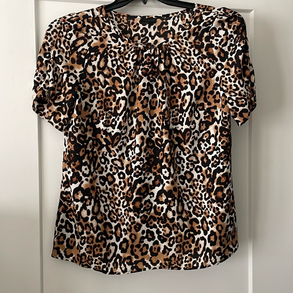 Talbots size small animal print shirt